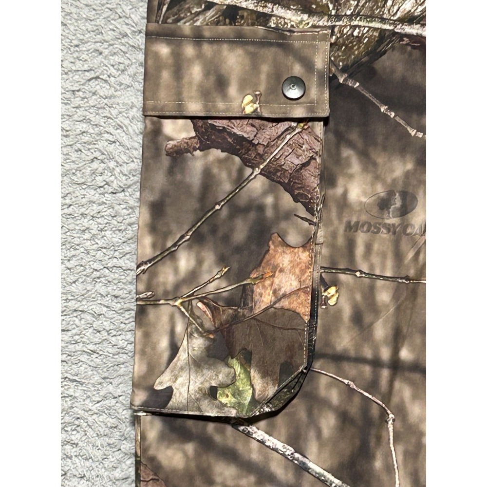 Mens Mossy Oak Break Up Country Camouflage Cargo Baggy Pants Size M 37X32.5 NWT - Picture 5 of 16